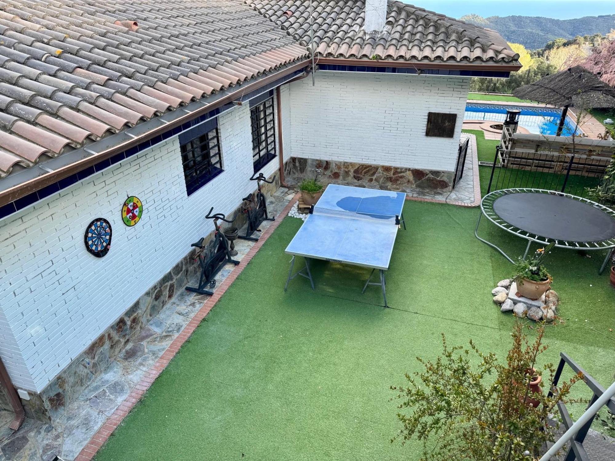 Sant Cebrià de Vallalta Casa Paraiso Piscina Tranquilidad מראה חיצוני תמונה