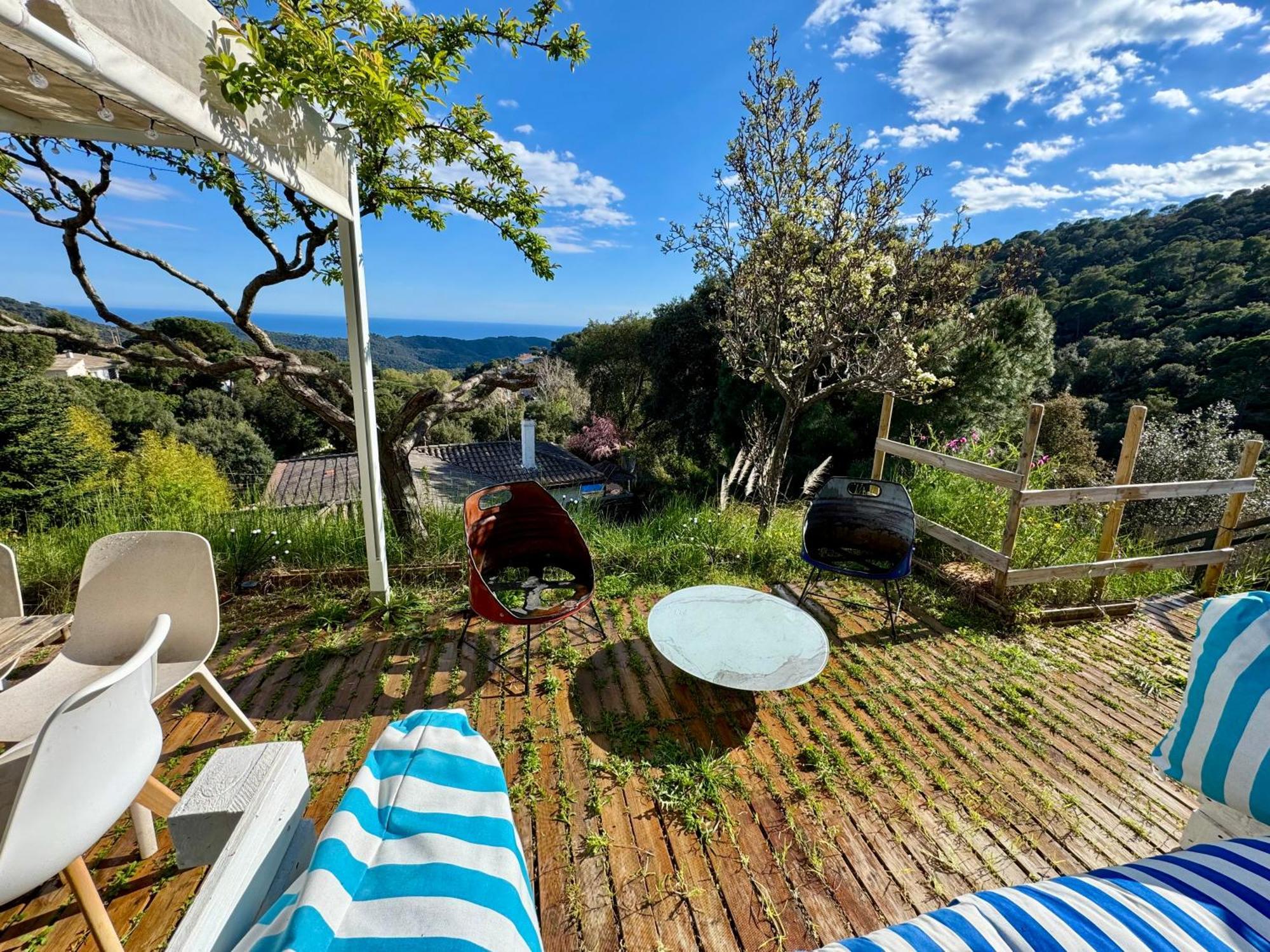 Sant Cebrià de Vallalta Casa Paraiso Piscina Tranquilidad מראה חיצוני תמונה