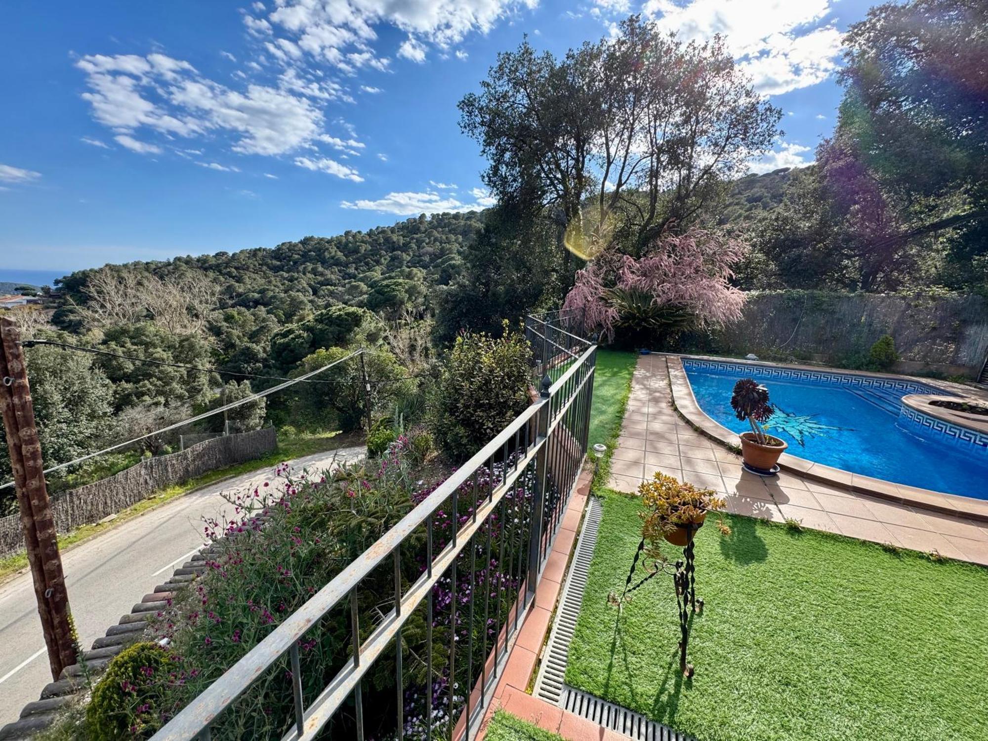 Sant Cebrià de Vallalta Casa Paraiso Piscina Tranquilidad מראה חיצוני תמונה