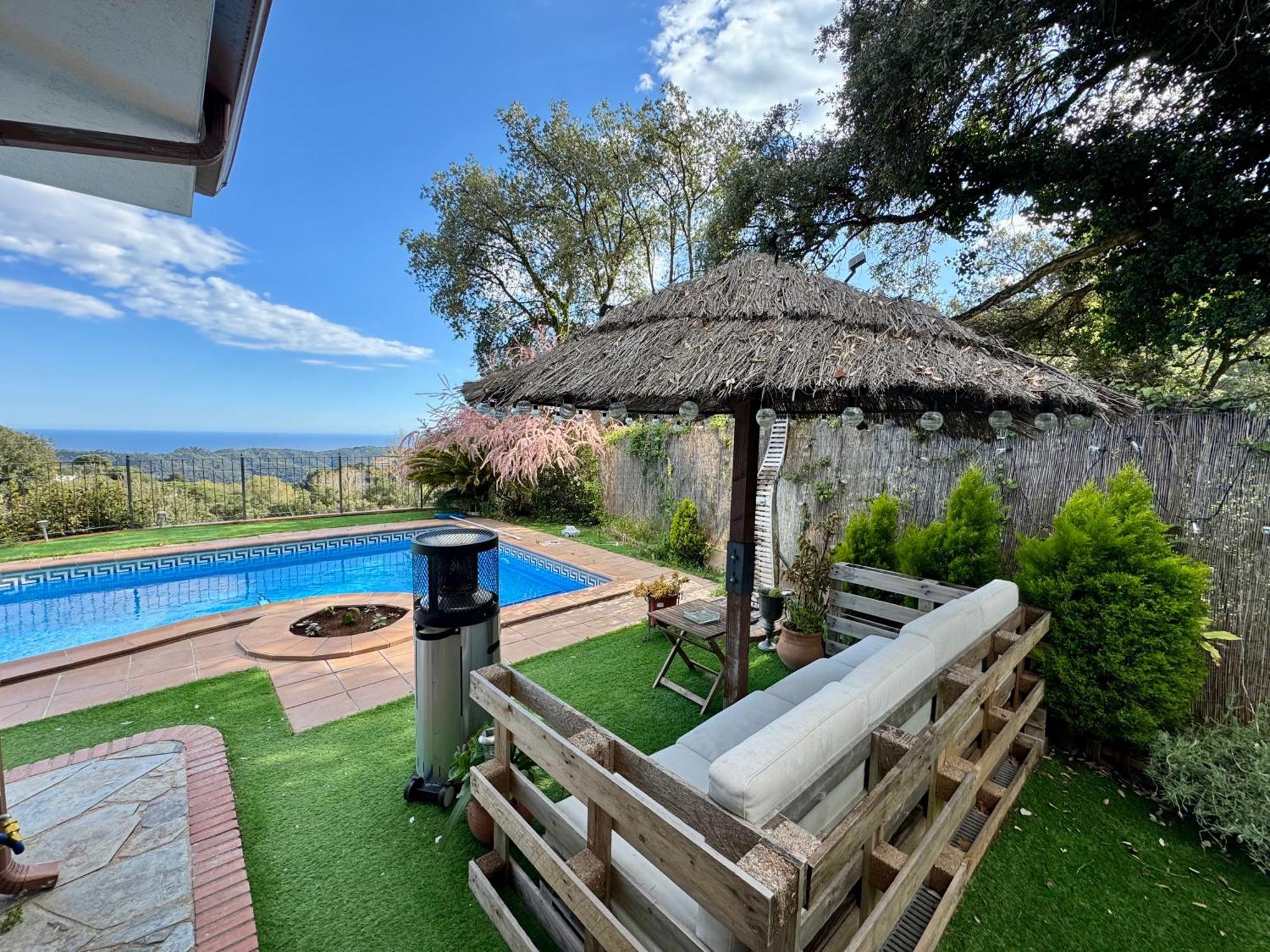 Sant Cebrià de Vallalta Casa Paraiso Piscina Tranquilidad מראה חיצוני תמונה