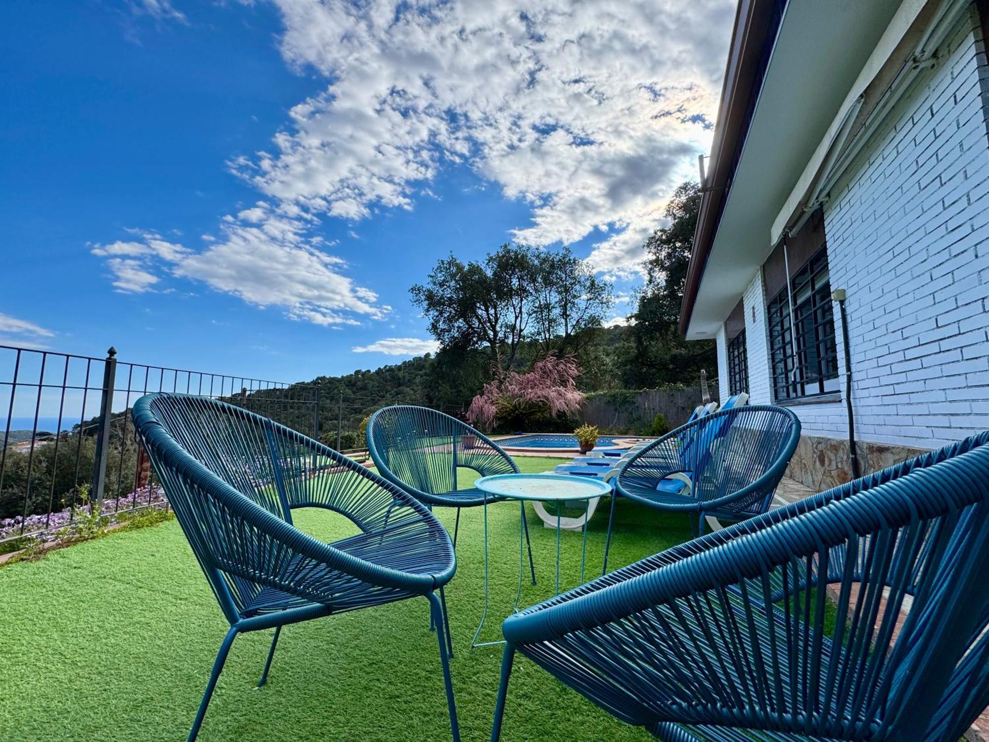Sant Cebrià de Vallalta Casa Paraiso Piscina Tranquilidad מראה חיצוני תמונה