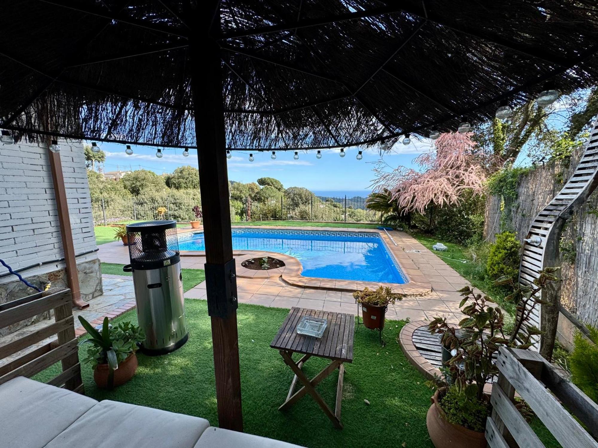Sant Cebrià de Vallalta Casa Paraiso Piscina Tranquilidad מראה חיצוני תמונה