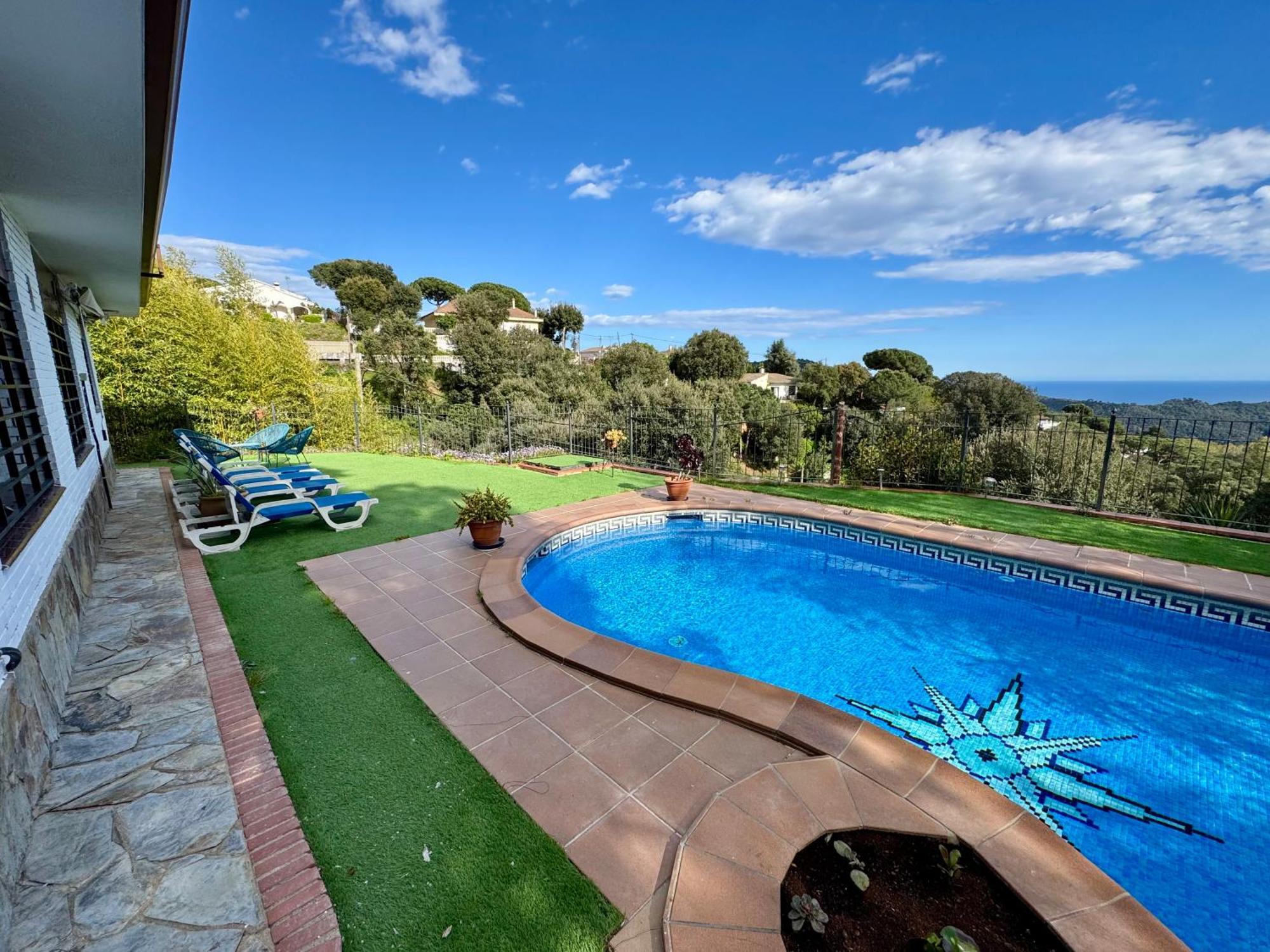 Sant Cebrià de Vallalta Casa Paraiso Piscina Tranquilidad מראה חיצוני תמונה