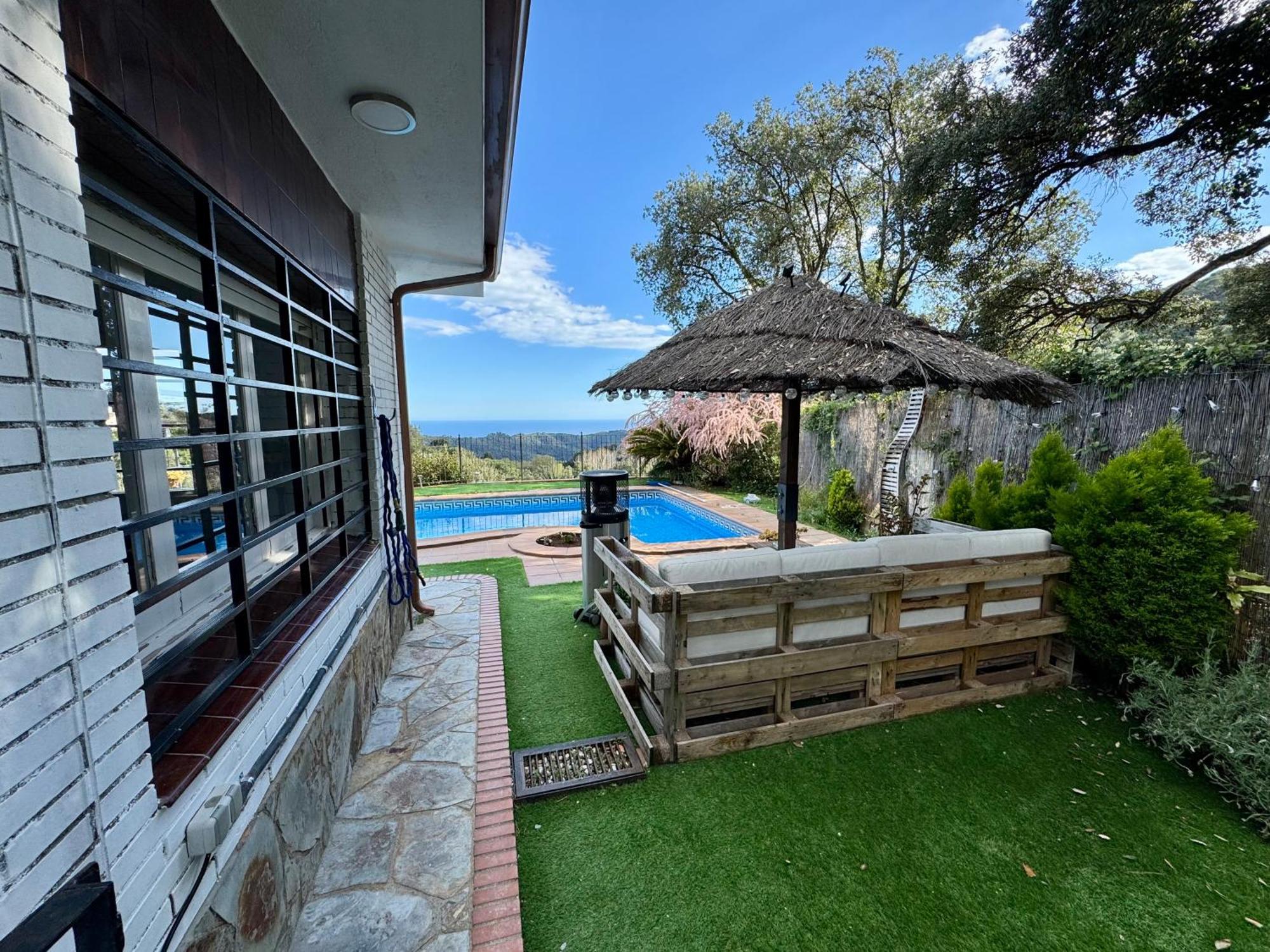 Sant Cebrià de Vallalta Casa Paraiso Piscina Tranquilidad מראה חיצוני תמונה