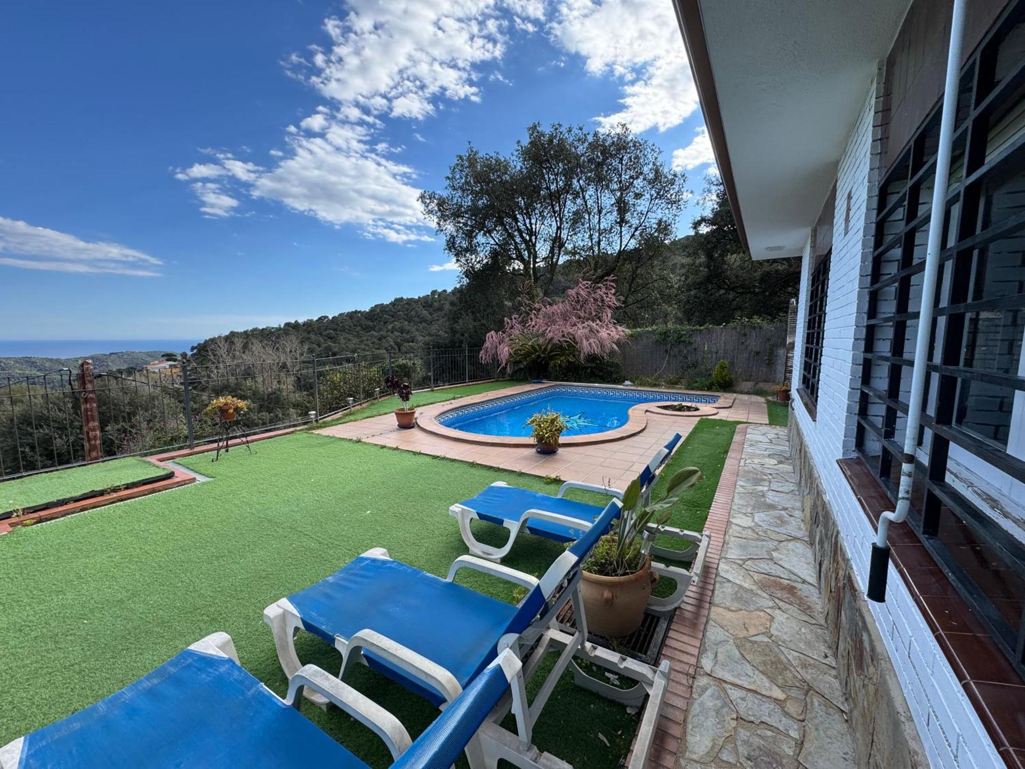 Sant Cebrià de Vallalta Casa Paraiso Piscina Tranquilidad מראה חיצוני תמונה